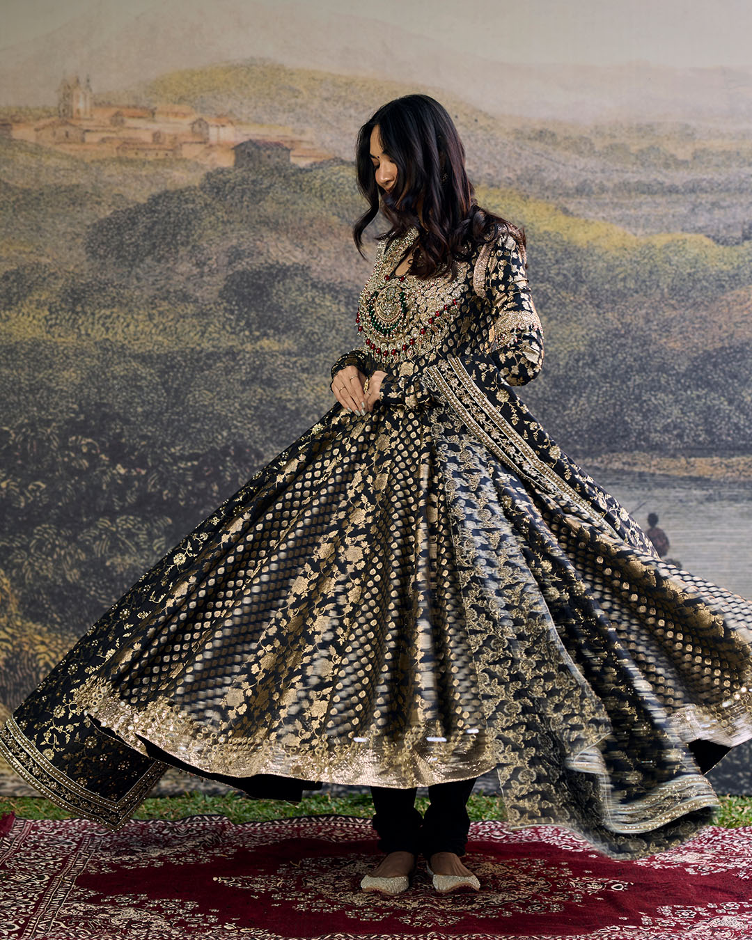 Nishangini Anarkali Set