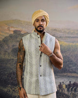 Zoravar Chikankari Bundi Set-A