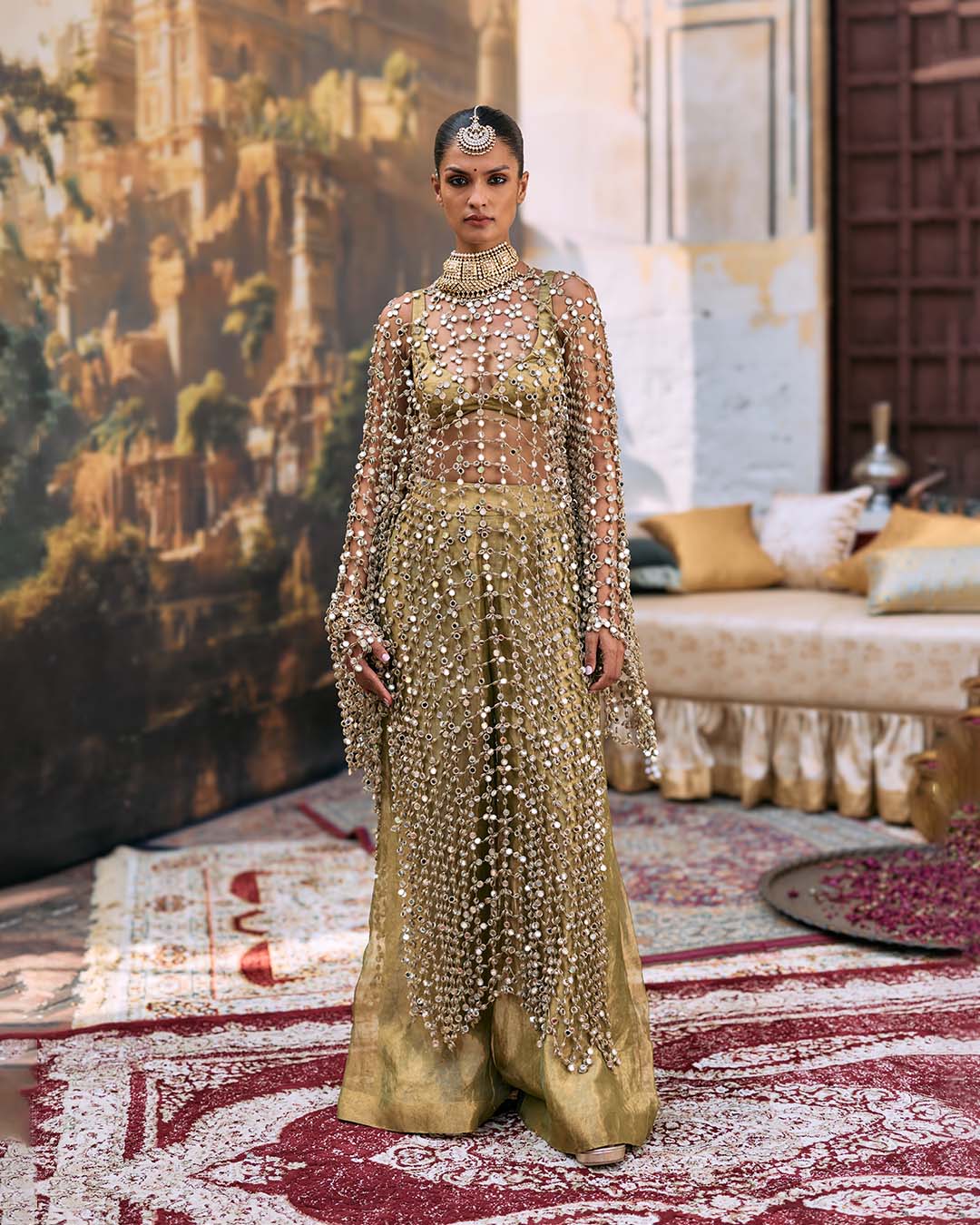 Chhavi Jaal Kurta Set