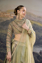 Zarreen Jadau Lehenga Set