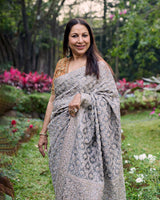 Chandi Rang Heritage Saree Set