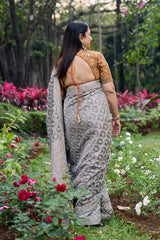 Chandi Rang Heritage Saree Set