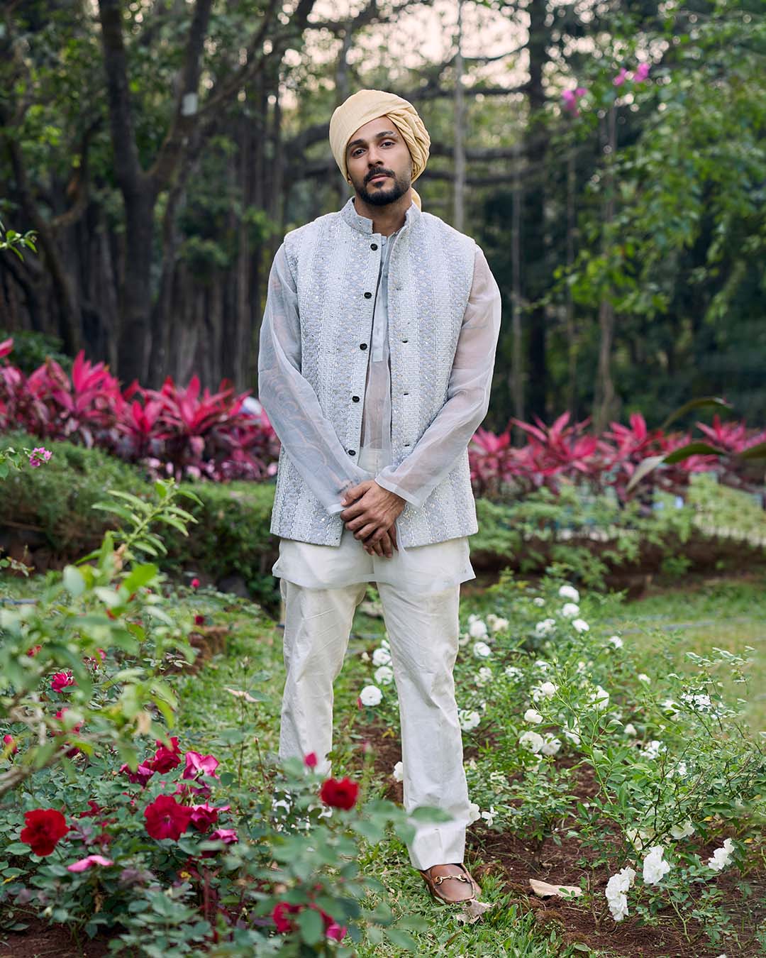Zoravar Chikankari Bundi Set-B