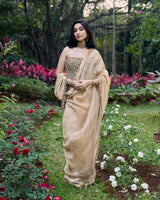 Sona Jhalaar Jadau Saree Set