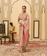 Gulnaar Ombre Saree Set