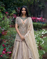 Noor-e-Zar Jadau Lehenga Set