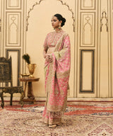 Gulnaar Ombre Saree Set