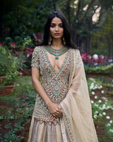 Noor-e-Zar Jadau Lehenga Set