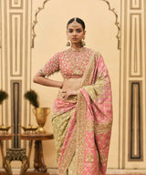 Gulnaar Ombre Saree Set