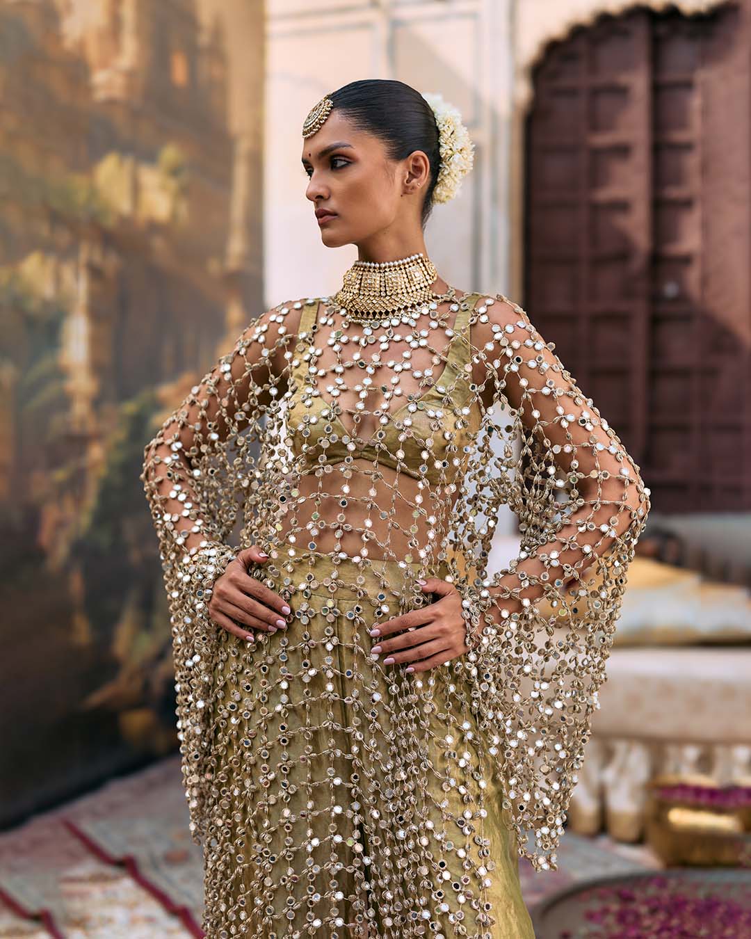 Chhavi Jaal Kurta Set