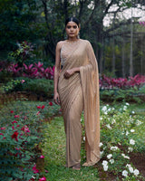 Kanak Tara Crystal Saree Set