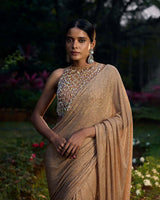 Kanak Tara Crystal Saree Set