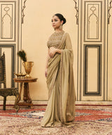 Zaitooni Georgette Saree Set