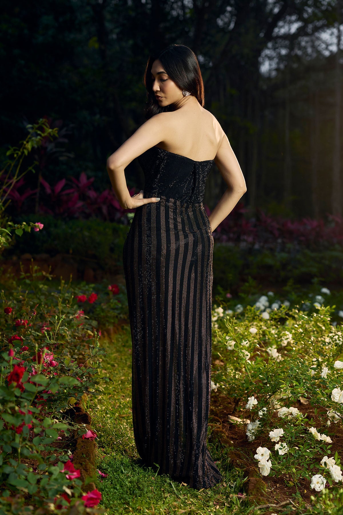 Shyamal Sona Crystal Gown
