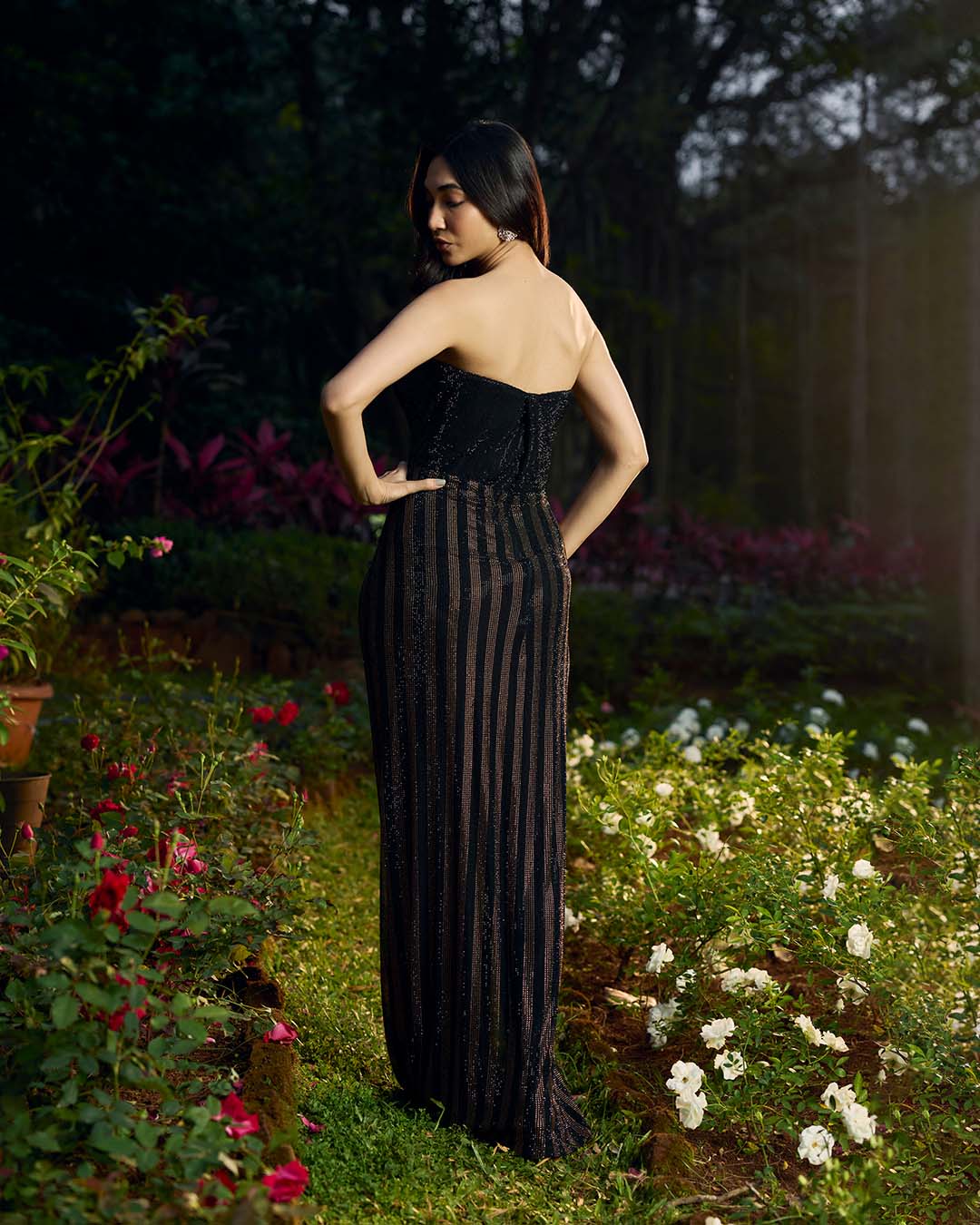 Shyamal Sona Crystal Gown
