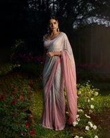 Gulrangi Crystal Saree Set