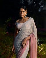 Gulrangi Crystal Saree Set