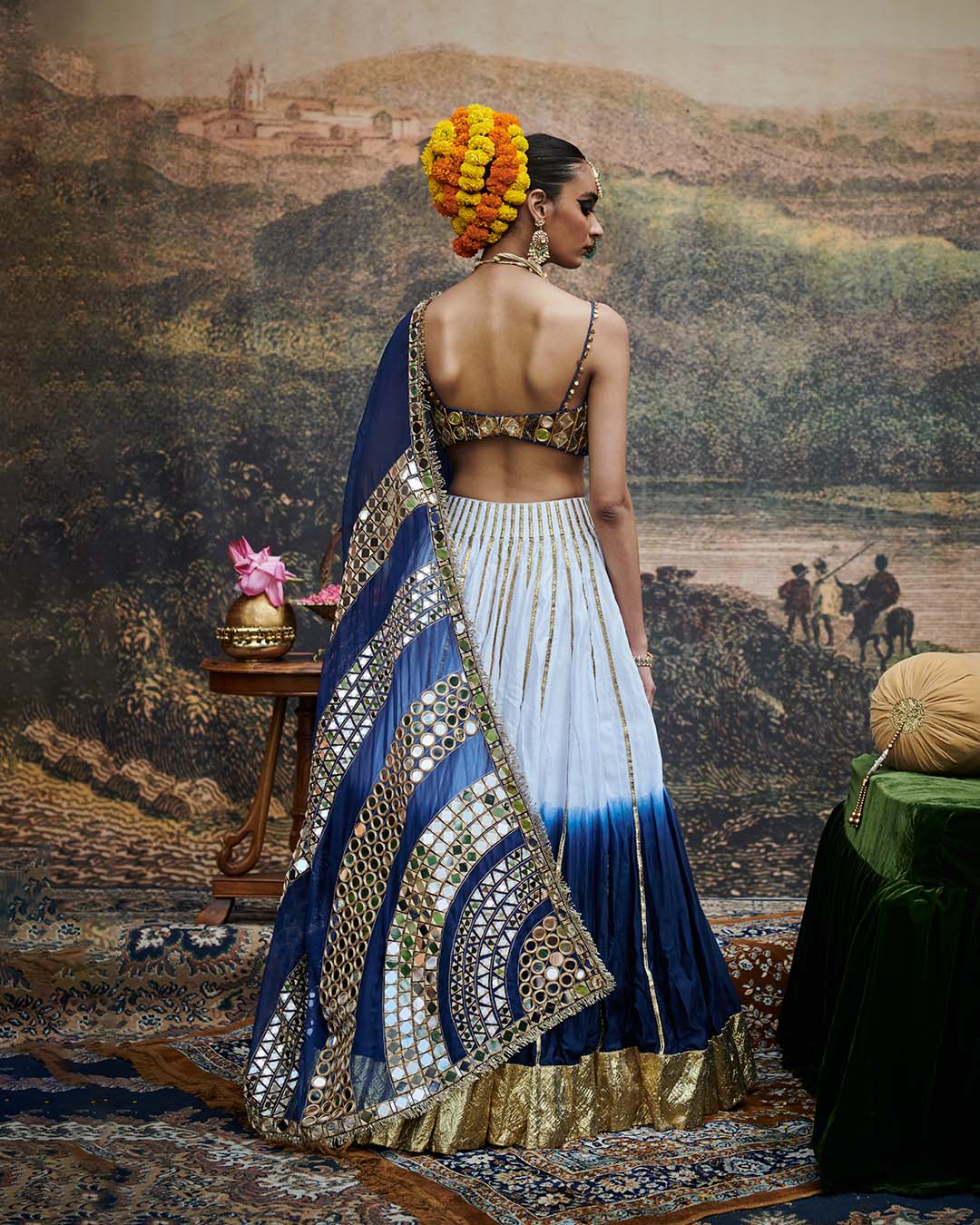 Neel Ruba Lehenga