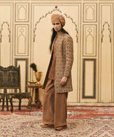 Shyam-Bhoora Banarasi Brocade Jacket Set