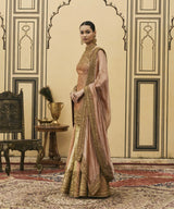 Aadhira Brocade Tissue Garara Set