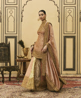 Aadhira Brocade Tissue Garara Set