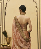 Aadhira Brocade Tissue Garara Set