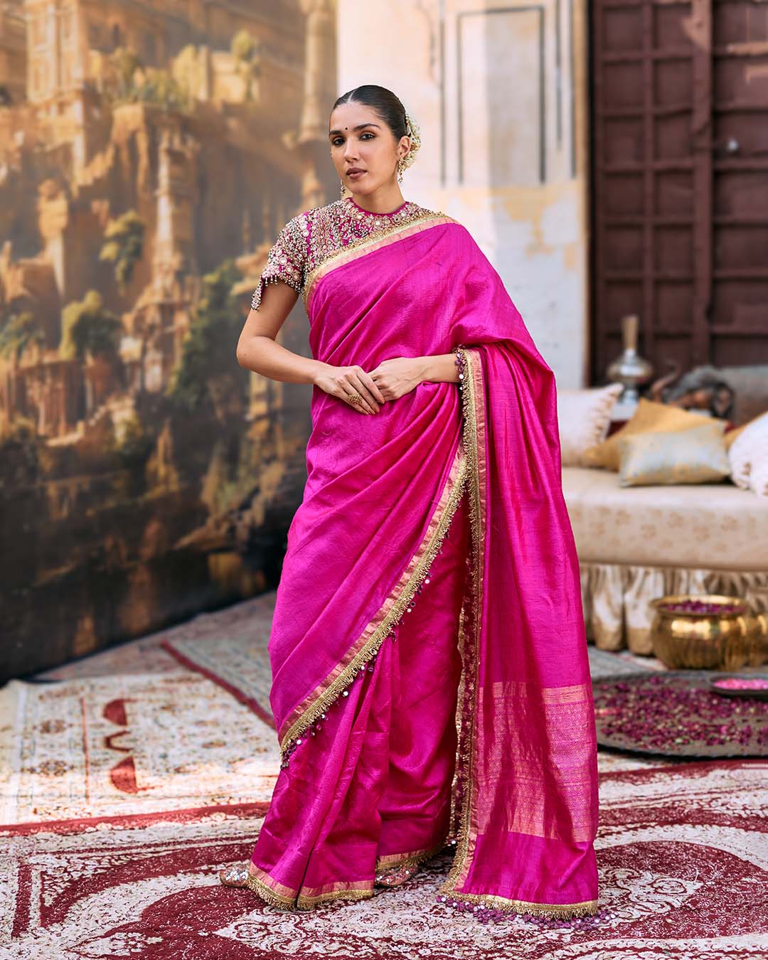 Manimaya Saree Set