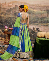 Hari Neel Lehenga