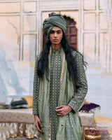 Kirit Sherwani Set with Stole