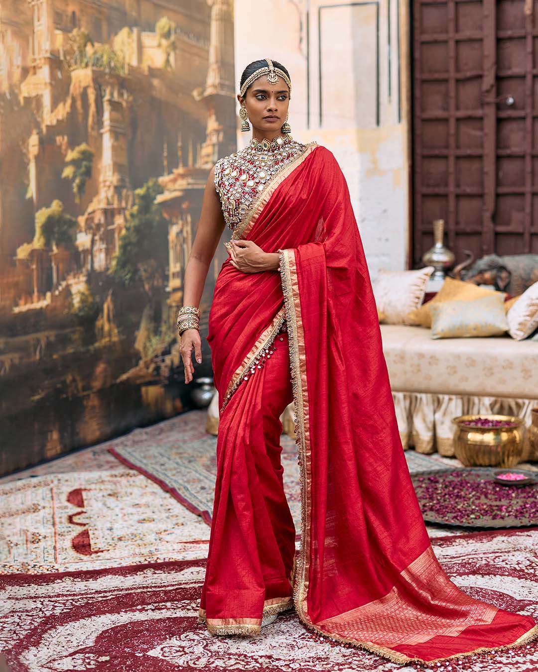 Rajratna Saree Set