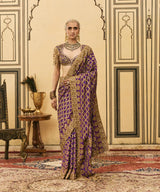 Banafsha Ombre Saree Set