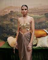 Sheesh Titli Skirt Set