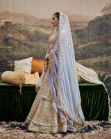 Khwab Sitara Lehenga and Veil