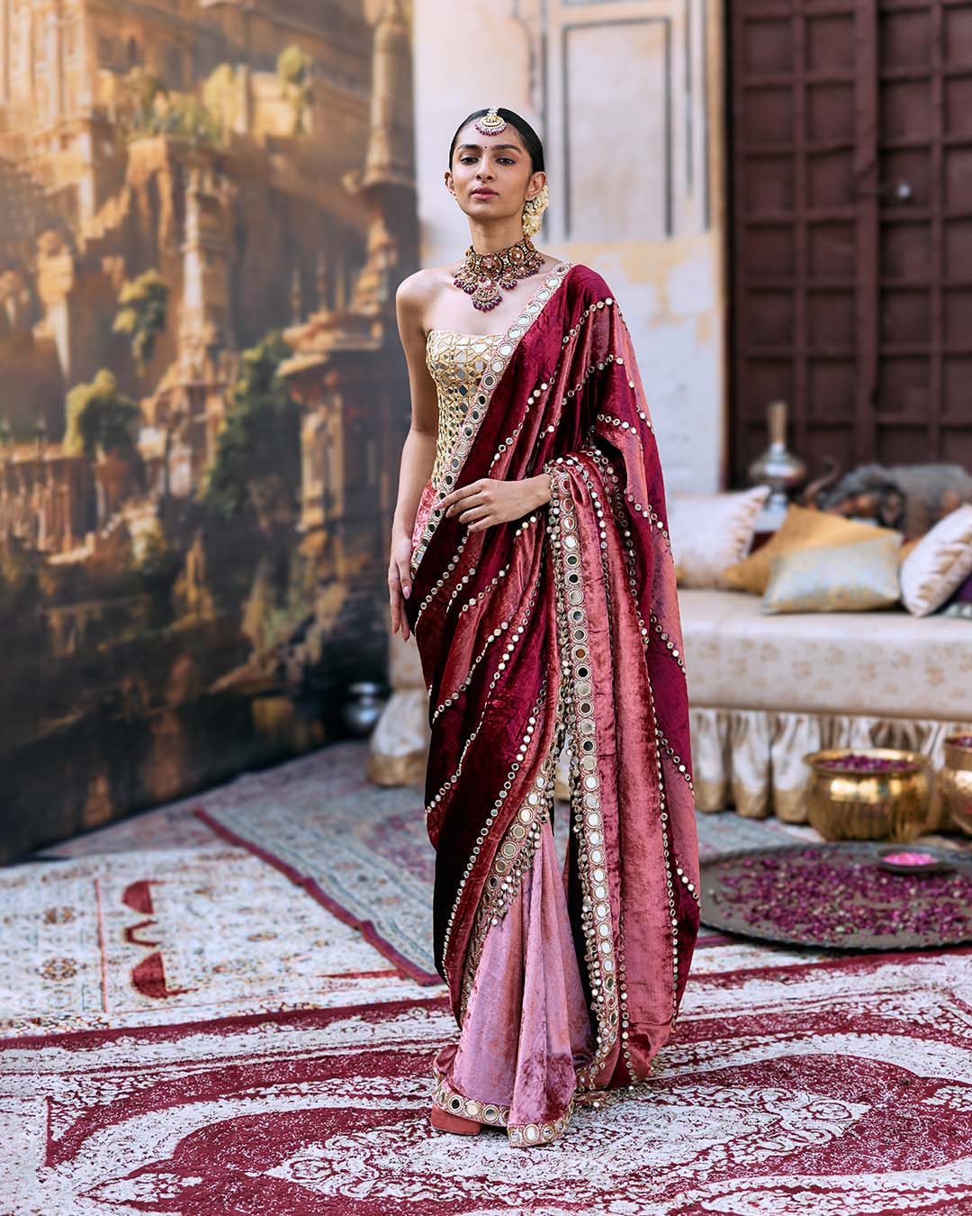 Tulika Saree Set