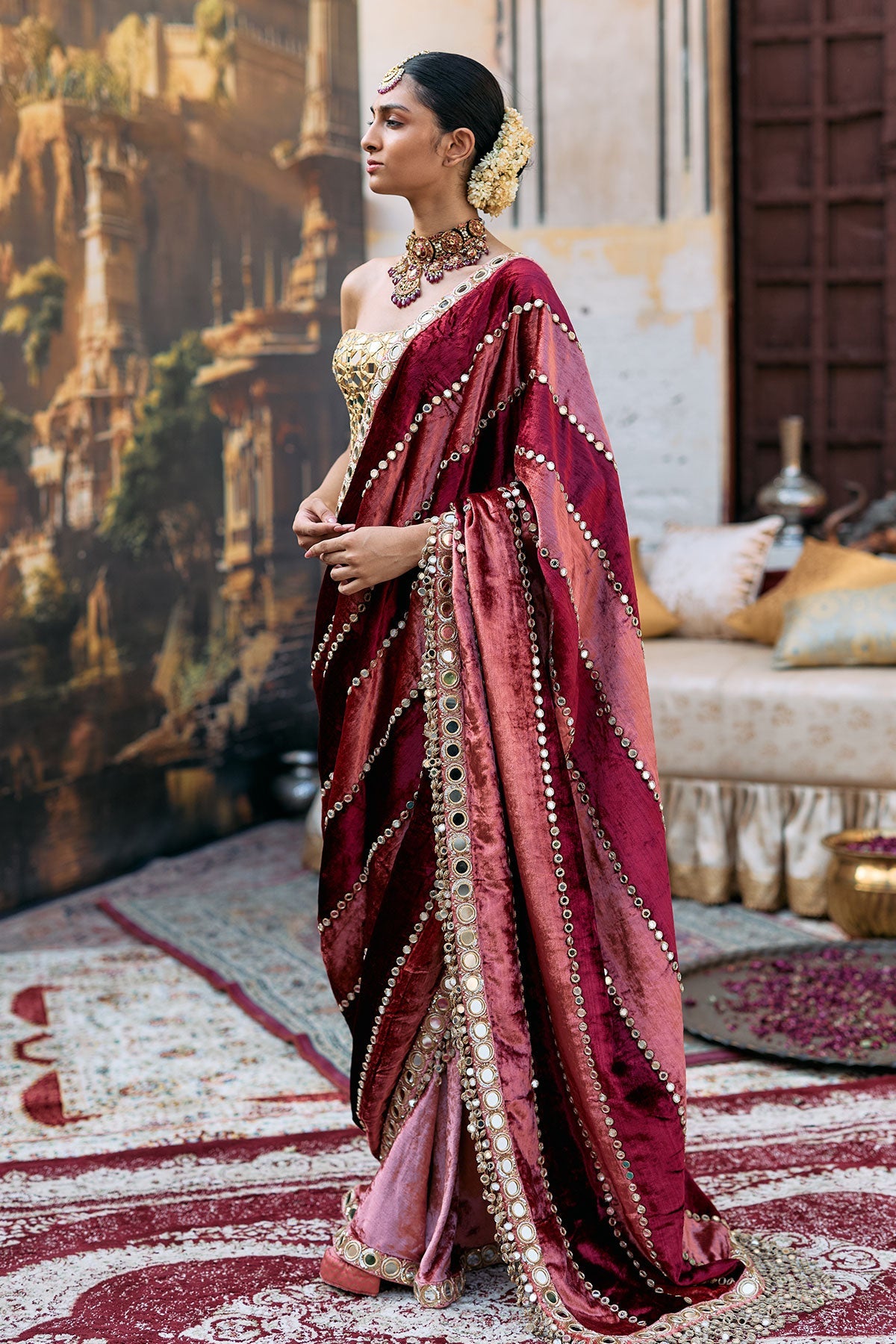Tulika Saree Set