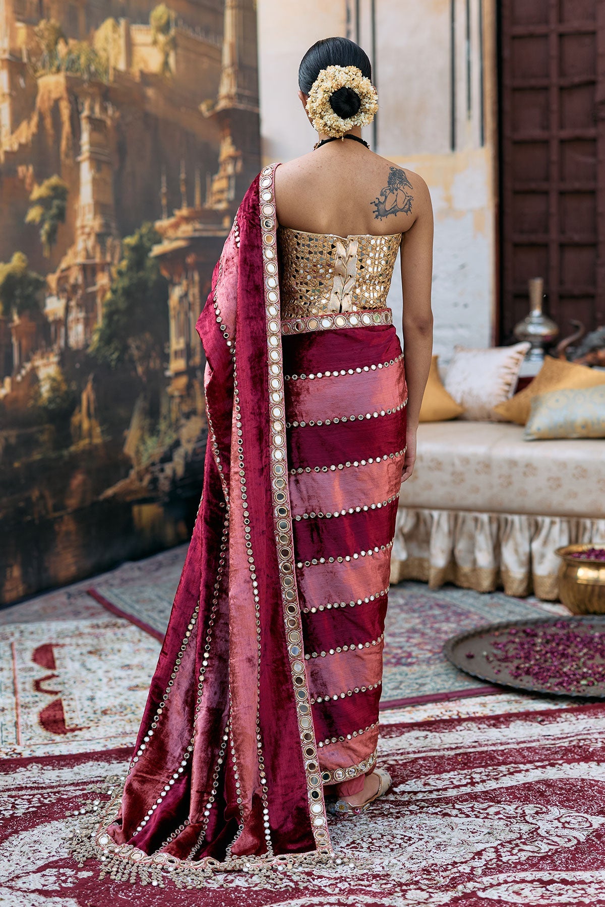 Tulika Saree Set