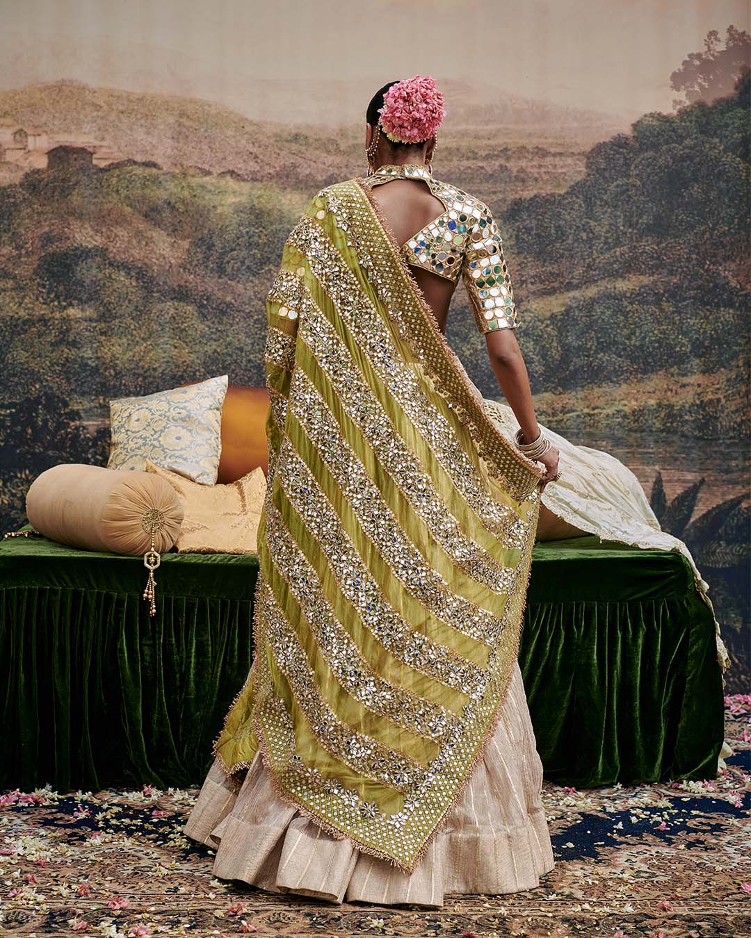 Sheesh Saanjh Lehenga