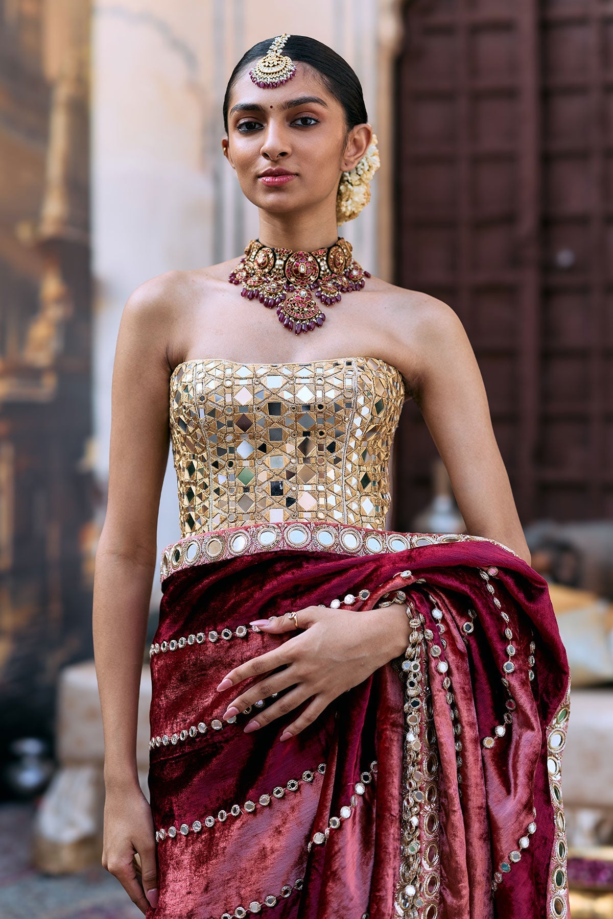 Tulika Saree Set