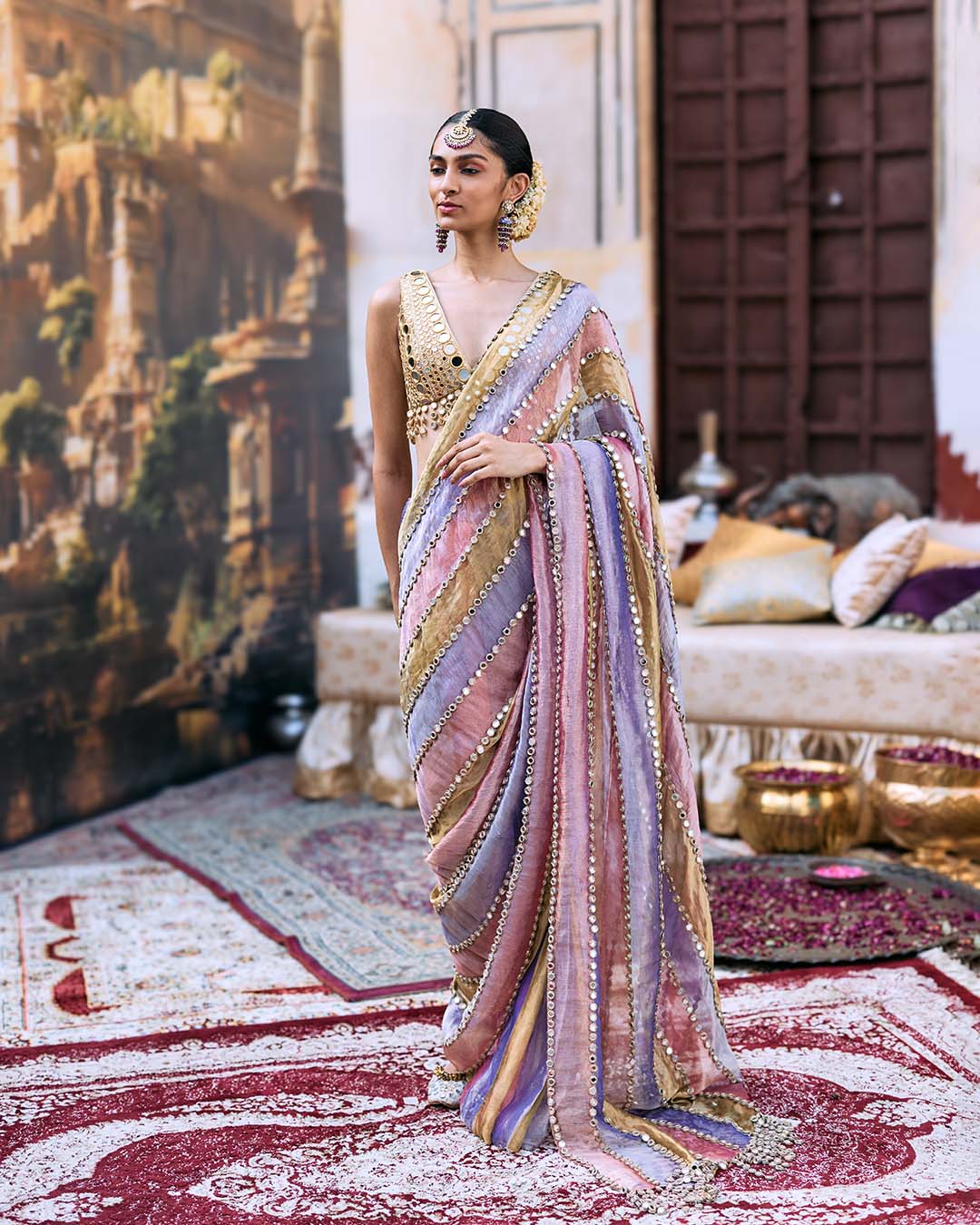 Rangmala Saree Set