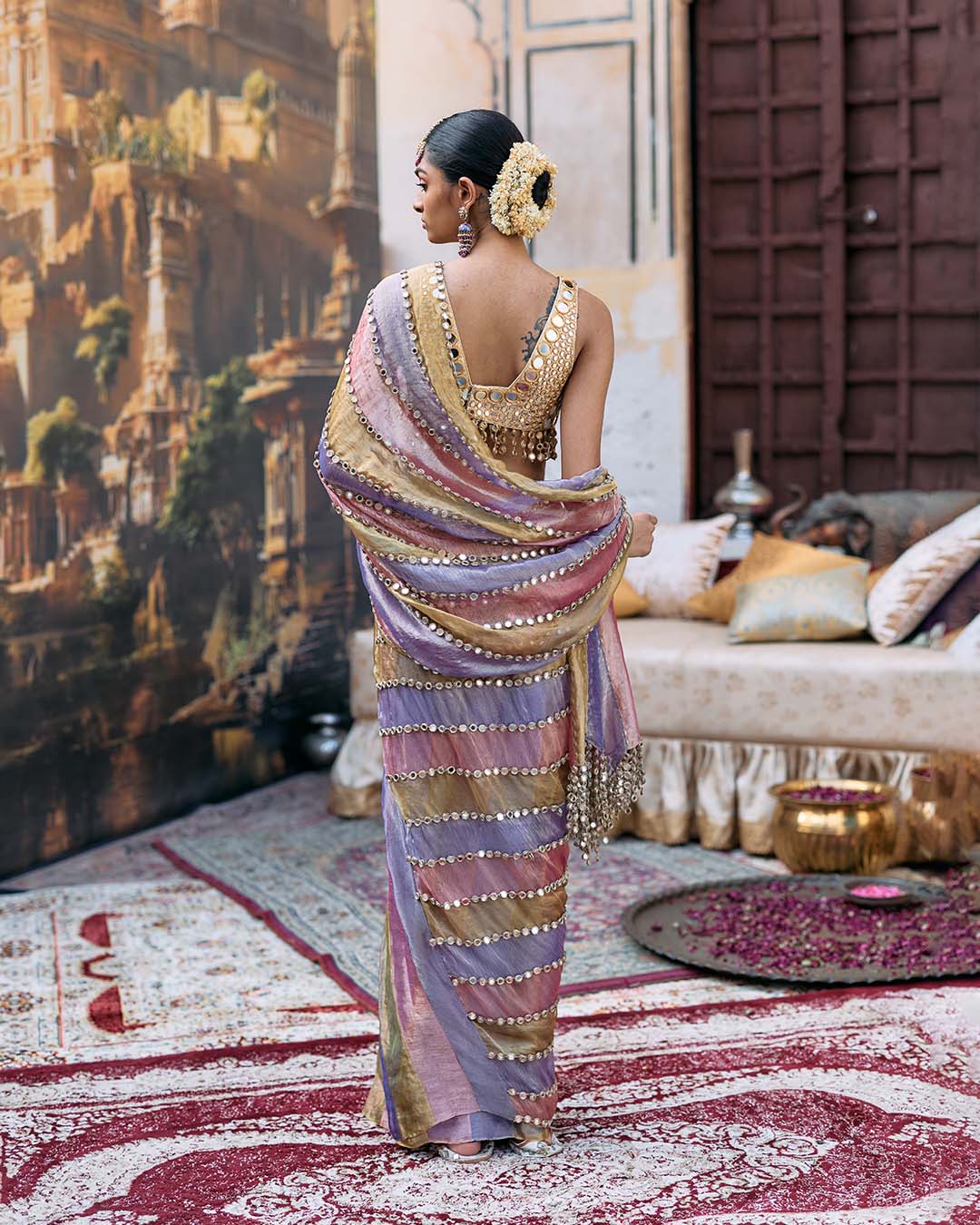 Rangmala Saree Set