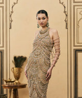 Sheeshmahal Jadau Gown