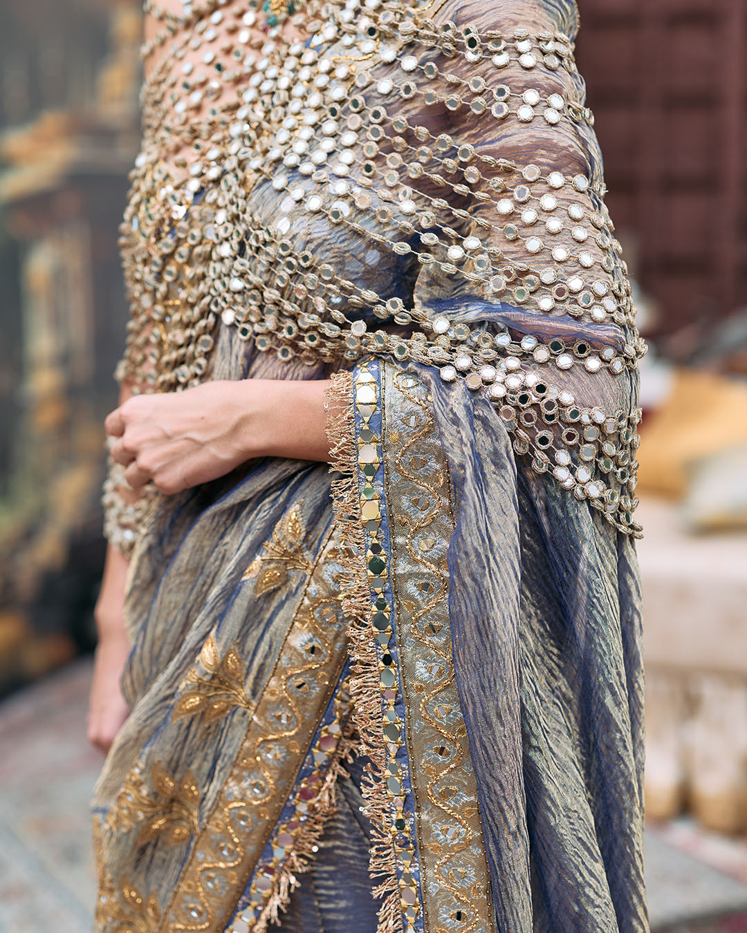 Jaalika Saree Set