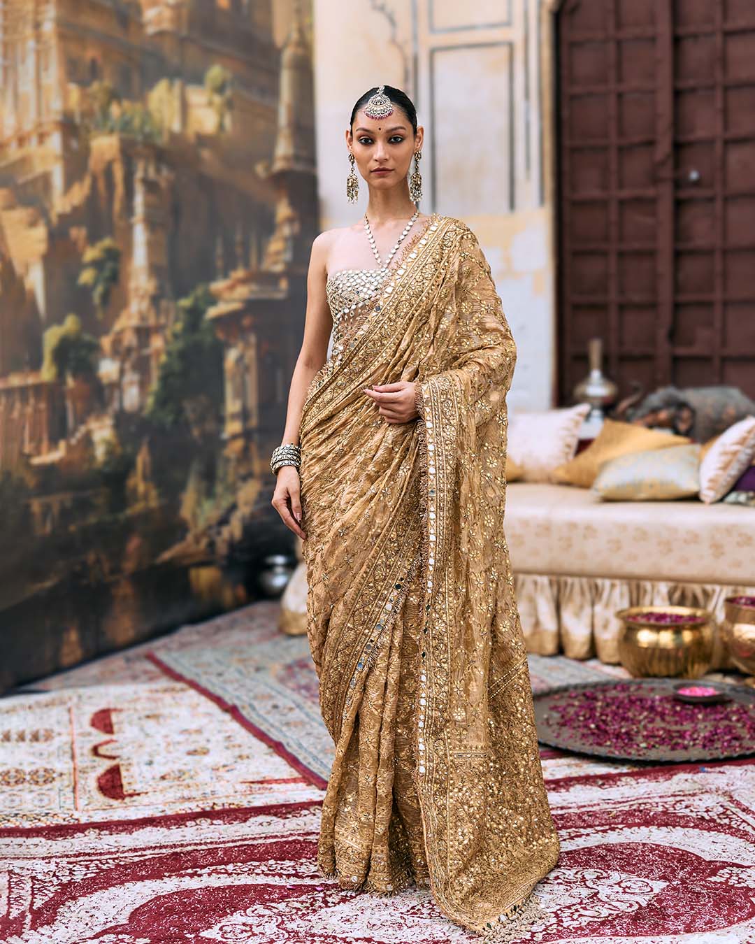 Svarnaalata Saree Set-B