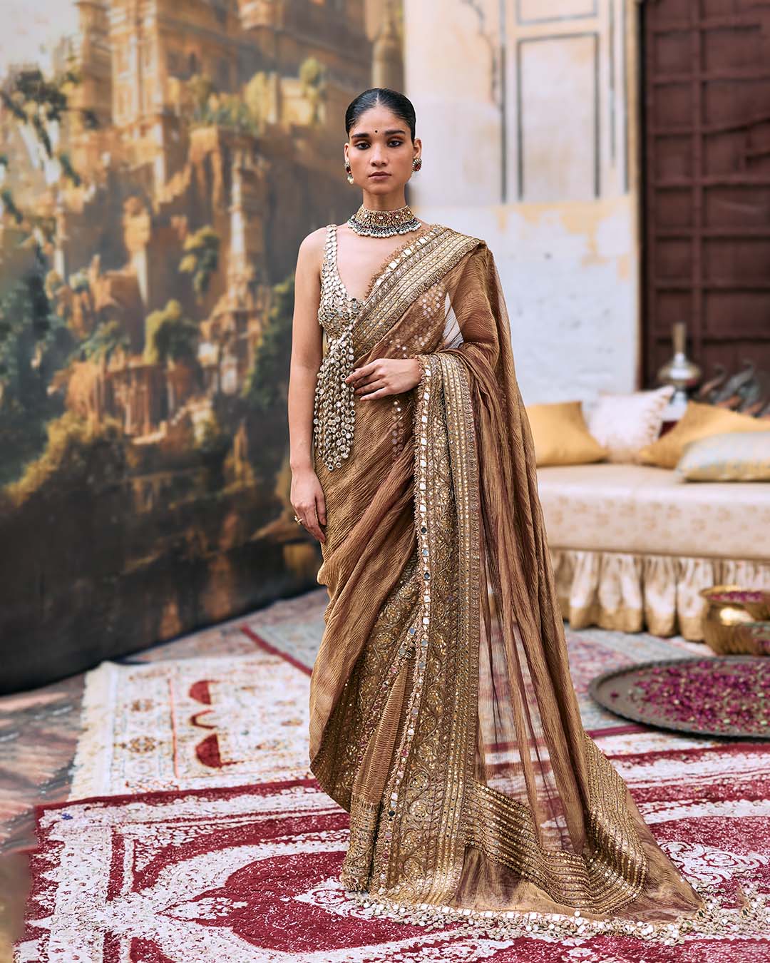 Manjusha Saree Set
