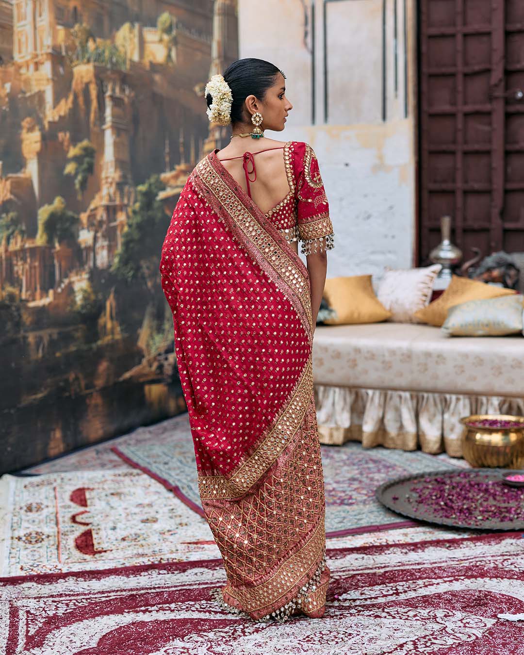 Kumkum Saree Set