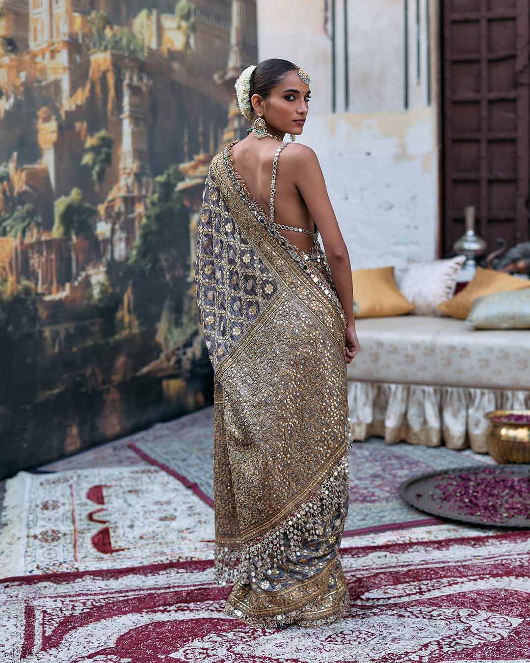 Patralekha Saree Set-B