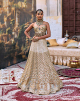 Rajbaraat Lehenga with Sheeshya Veil Set