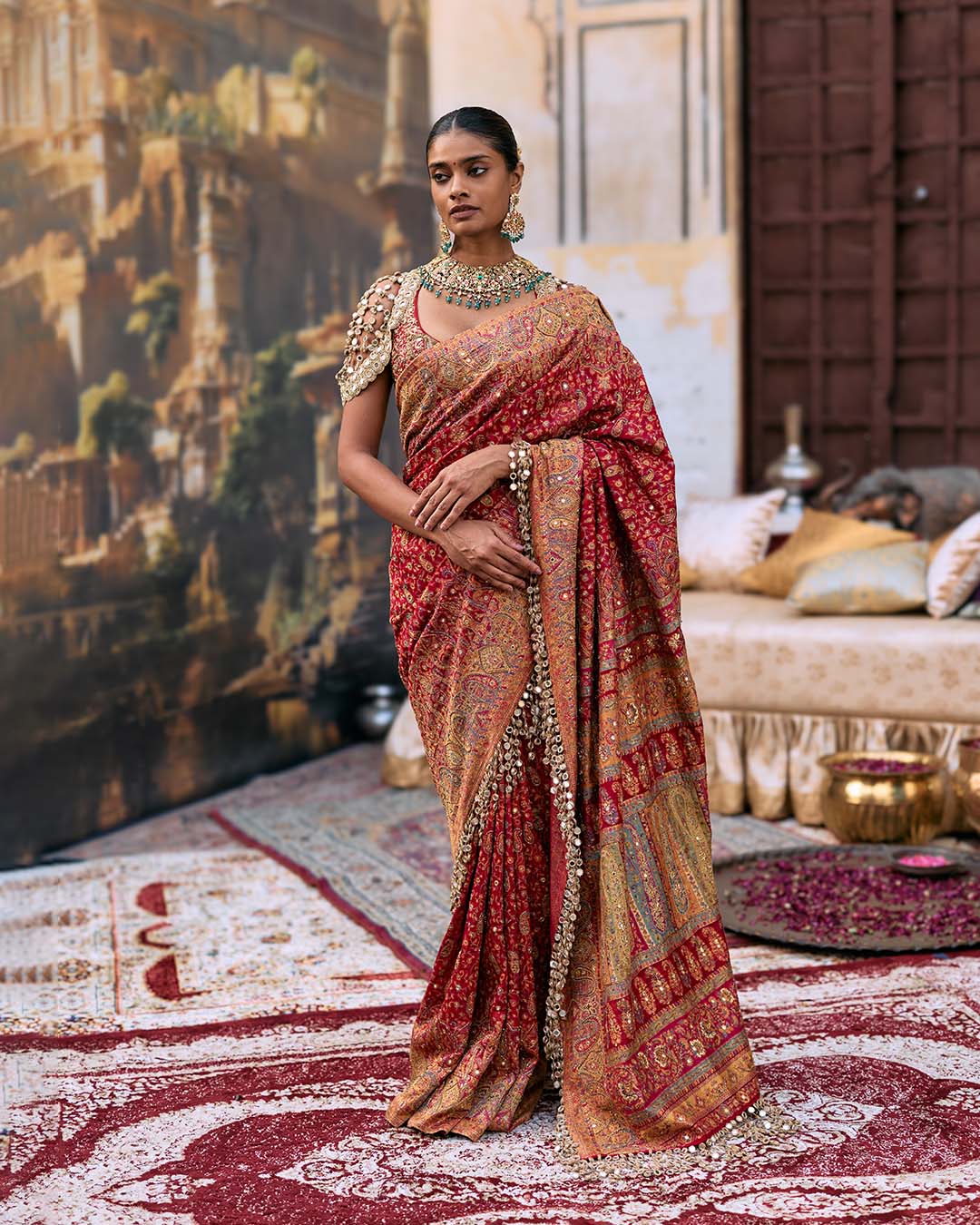 Agni Jamawaar Saree Set
