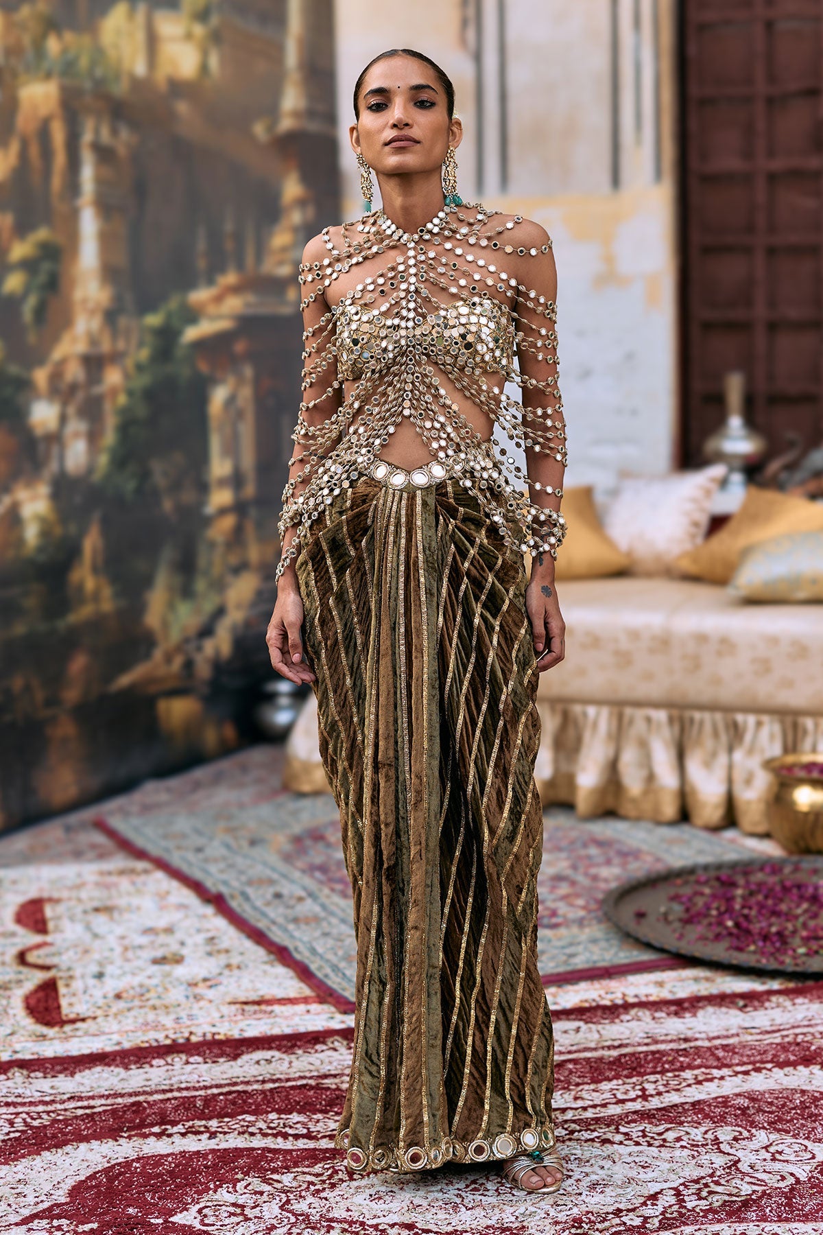 Ratnangi Skirt Set