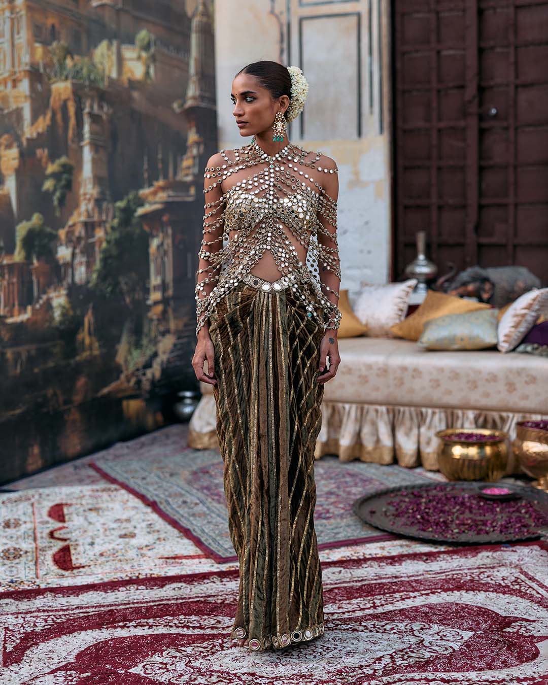 Ratnangi Skirt Set